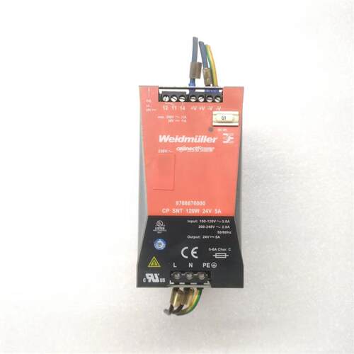 拆机魏德米勒开关电源8708670000 CP SNT 120W 24V 5A