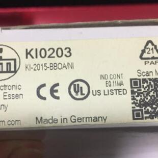 IFM接近开关KI0203原装正品现货
