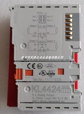 德国BECKHOFF 模块 KL4424 全新原装 现货 当天发货 顺丰包邮