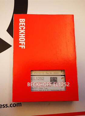 德国倍福BECKHOFF EL1252 EL1258 EL1259现货模块