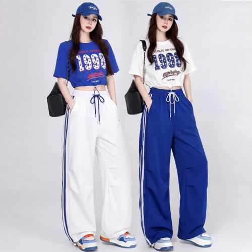 拉拉队啦啦操爵士舞女团演出服