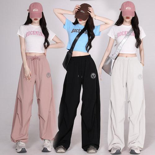 爵士舞练功服套装夏季辣妹