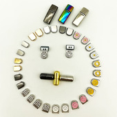 子女流行运动懒人鞋 鞋 带金属扣雏菊水钻男儿童平面银 带 不用系鞋