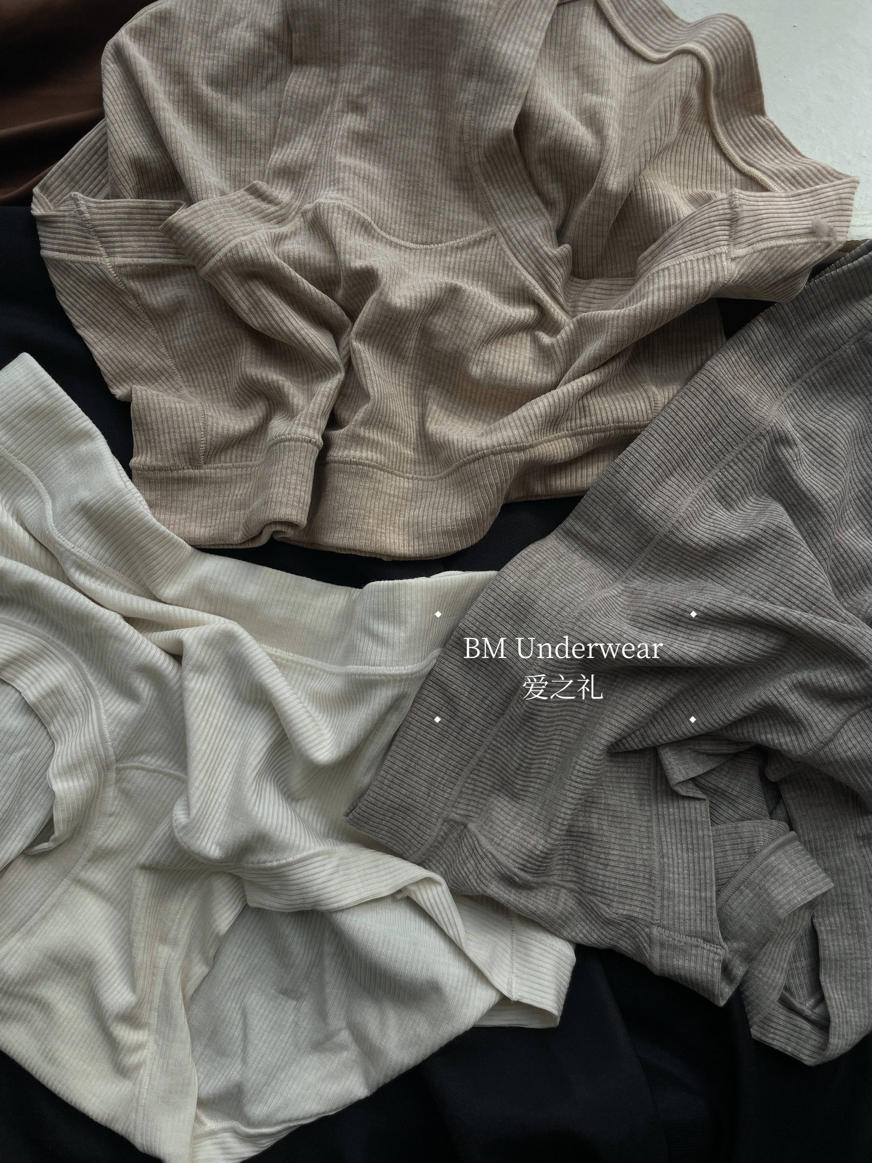 爱之礼法式复古螺纹裸肌感内裤女莫代尔包臀桑蚕丝抑菌裆中腰3条,女士内衣/男士内衣/家居服,女三角裤,淘宝优惠券,粉丝福利购,淘宝优惠卷