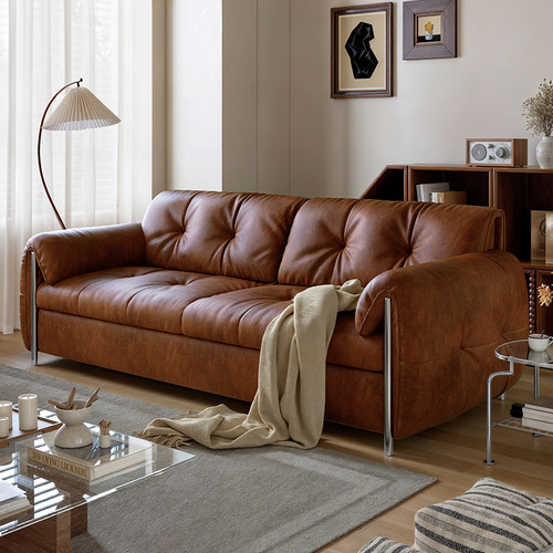 木宫匠家具复古风玲珑沙发床