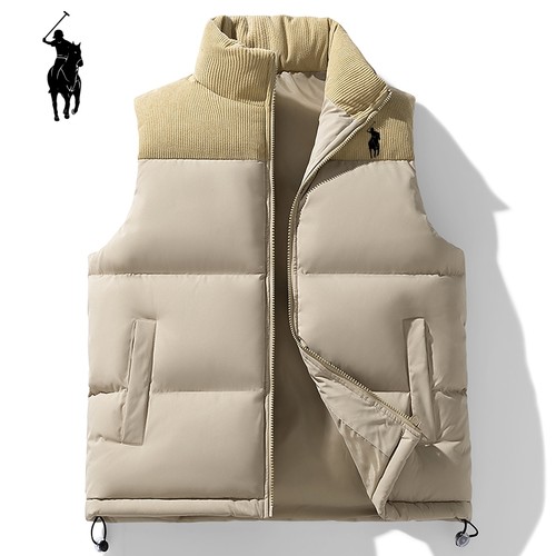 保罗秋冬季羽绒棉服马甲