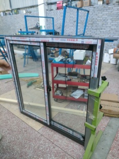 90断桥铝推拉窗滑动窗平移窗隔热断桥移动窗老式左右推中空玻璃窗