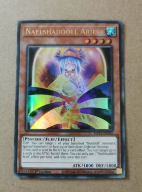 【假面卡牌】游戏王 UR金闪 囚影依之巫女 艾莉娅儿 MP21欧版一刷