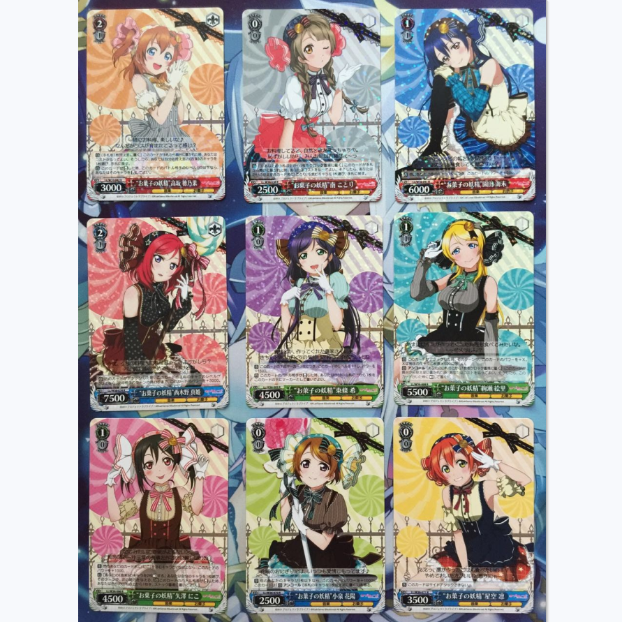 假面卡牌 WS LL W36 R卡“お菓子の妖精” 学院偶像季Love Live!