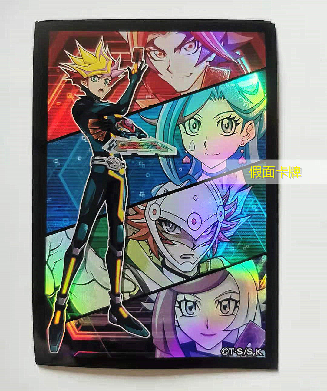 【假面卡牌】游戏王官方正版 LVDS礼盒限定卡套 藤木游作 五人组