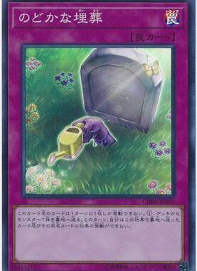 【假面卡牌】游戏王 SR面闪/SER银碎 清闲的埋葬 日版 1010 CHIM