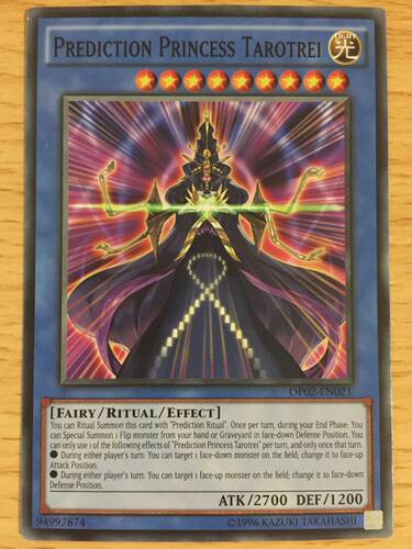 【假面卡牌】游戏王 OP02-EN021 圣占术姬 塔罗之光