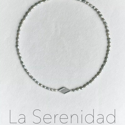 小众珍珠菱形配饰高级感简约项链