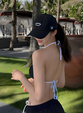 韩国进口速干棒球帽男女同款时尚休闲侧刺绣M显脸小薄款百搭帽子