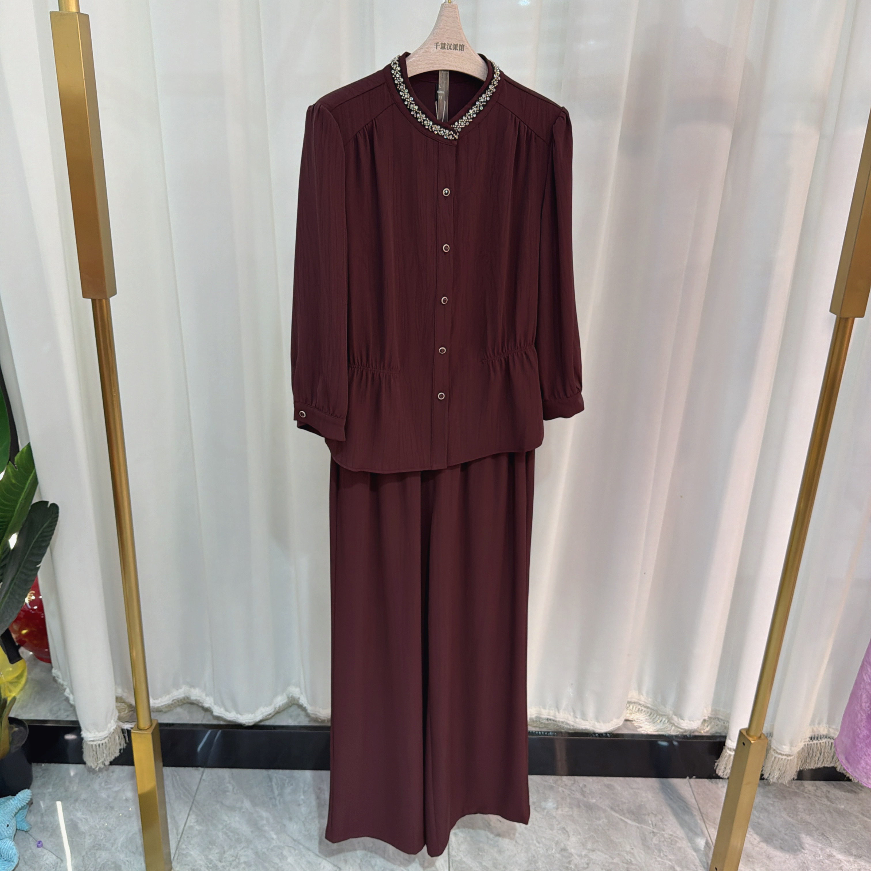 26T063时尚套裤女上衣裤子两件套