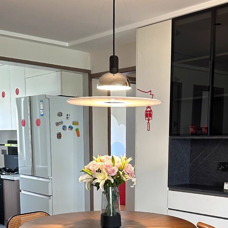 灯餐桌frisbi款餐厅设计师飞碟Flos意大利吊灯北欧现代简约吧台