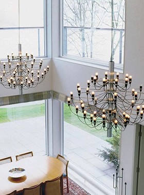 意大利flos2097盛夏果实法式客厅餐厅吊灯楼梯设计师挑空别墅灯具