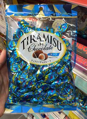 香港代购日本进口Yuka提拉米苏抹茶夹心巧克力豆130g糖果礼包零食
