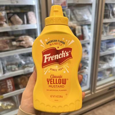 纷乐旗牌黄芥辣罐装396g