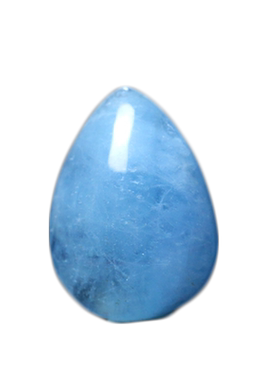 男女款水晶挂坠一物一图海蓝宝石