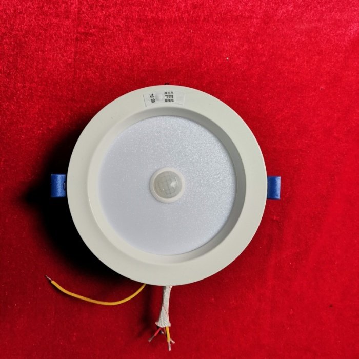 雷士消防应急筒灯8W感应式嵌入筒灯8WLS-ZLZD-E8WTD消防应急照明