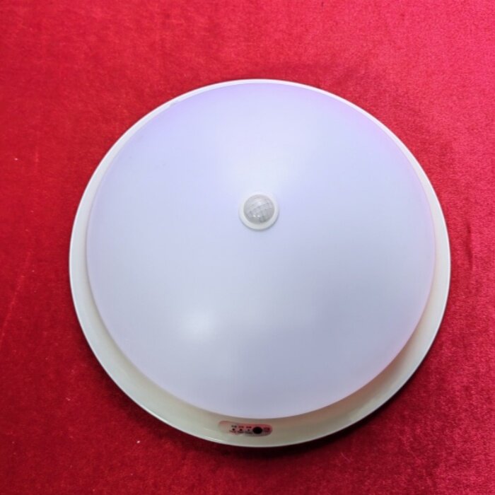 雷士220V消防应吸顶灯8W12W感应筒灯8W应急感应高压明装吸顶灯