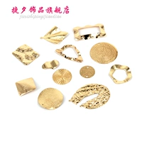 捷夕饰品 Аксессуар ручной работы, аксессуары, серьги, медная подвеска, DIY, 2 шт