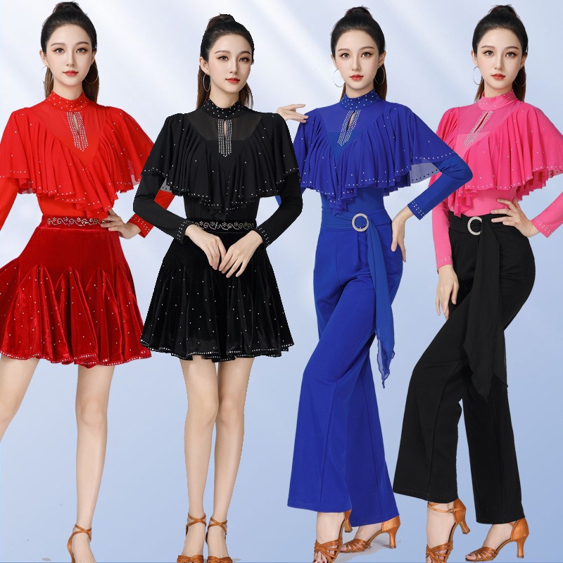 果果水兵舞服装女上衣长袖