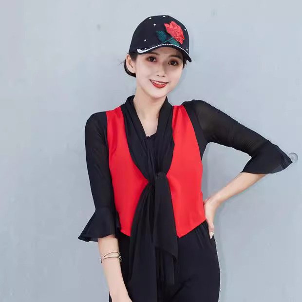 吉特巴舞蹈服男士外套马夹