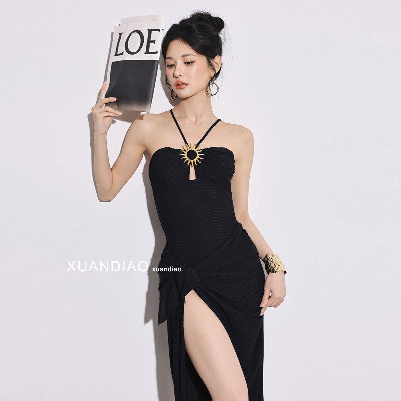 【永恒之心】泳衣女2025新款千金贵气高级感两件套显瘦温泉游泳衣图片