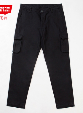 第五街5th street春秋男装中腰时尚休闲帅气工装裤317937-203M3