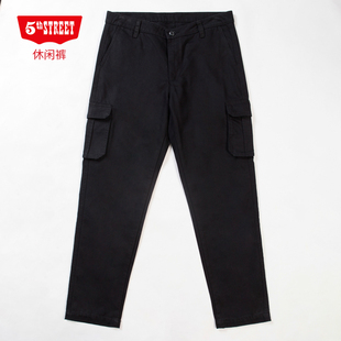 street春秋男装 317937 中腰时尚 裤 203M3 休闲帅气工装 第五街5th