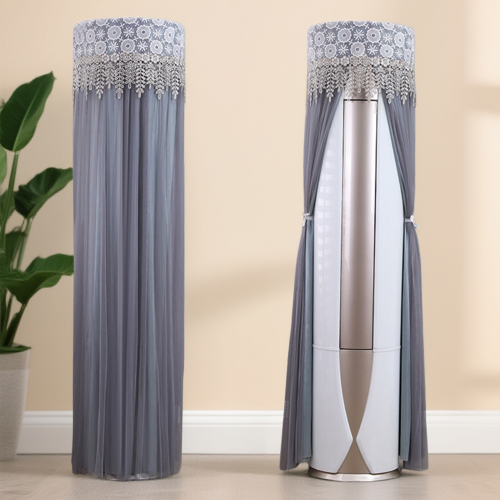 适用于格力云锦pro空调罩2匹KFR-50LW/NhBa1BG立式柜机圆形防尘套