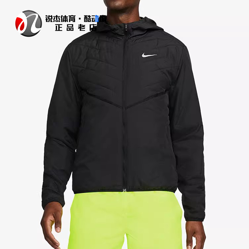 耐克Nike男连帽薄棉衣外套夹克