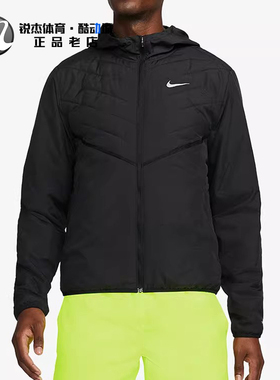 耐克Nike 男子防水防风保暖连帽薄棉衣外套夹克 DD5645-010 379