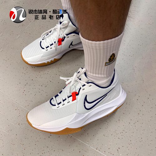 耐克Nike男士低帮缓震实战篮球鞋