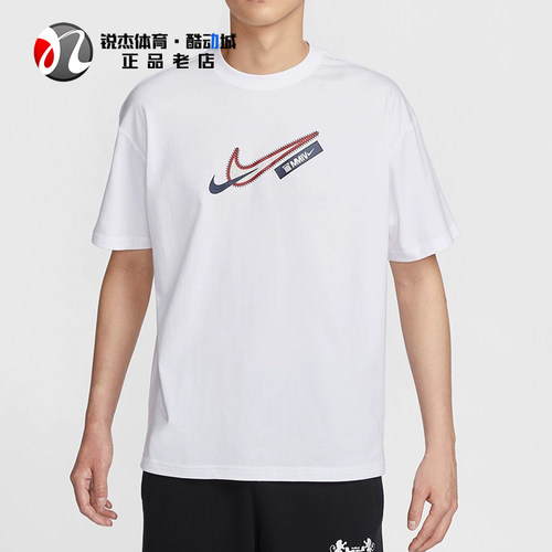 耐克Nike男子印花宽松短袖T恤