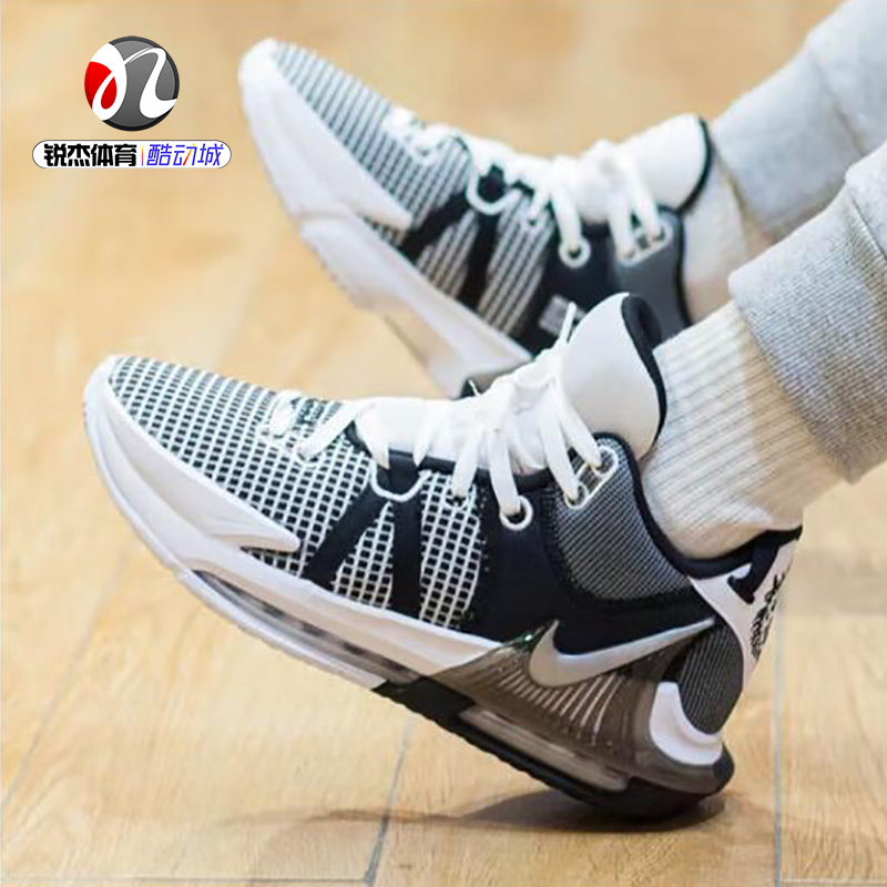 篮球鞋耐克Nike缓震中帮男子