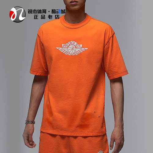 耐克Nike男子印花圆领短袖T恤