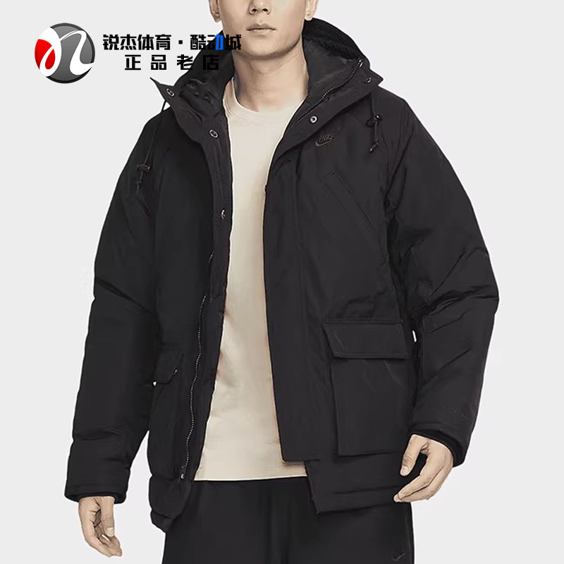 耐克Nike男士连帽棉服外套