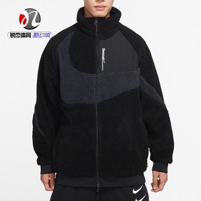 耐克Nike男子双面穿立领夹克外套