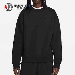 464 耐克Nike 010 DX1361 072 男子刺绣LOGO加绒保暖圆领套头卫衣