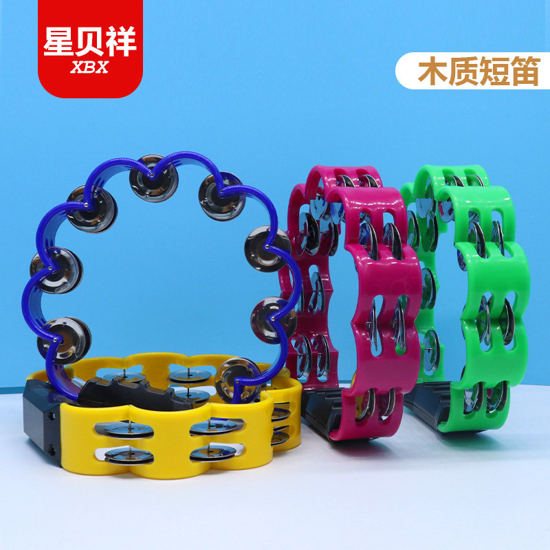 幼儿园老师用手铃儿童成人手摇乐器沙锤铃鼓酒吧娱乐ktv用品摇铃