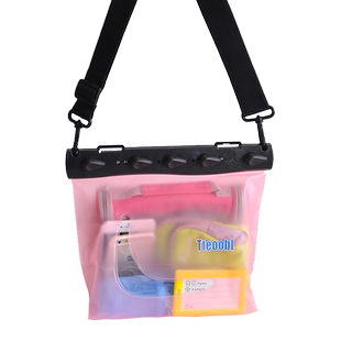 特比乐漂流沙滩袋手机防水包挎包水上乐园背包溯溪潜水随身包装备