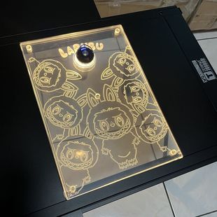 1单元 板亚克力发光桌板支持38灯gZ灯配件战术桌子labubu拉布布