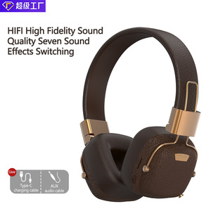2026爆款跨境头戴式复古蓝牙耳机M11超长续航源头直销蓝牙5.4无线
