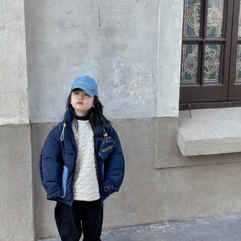 面包服厚款短款时尚洋气中性