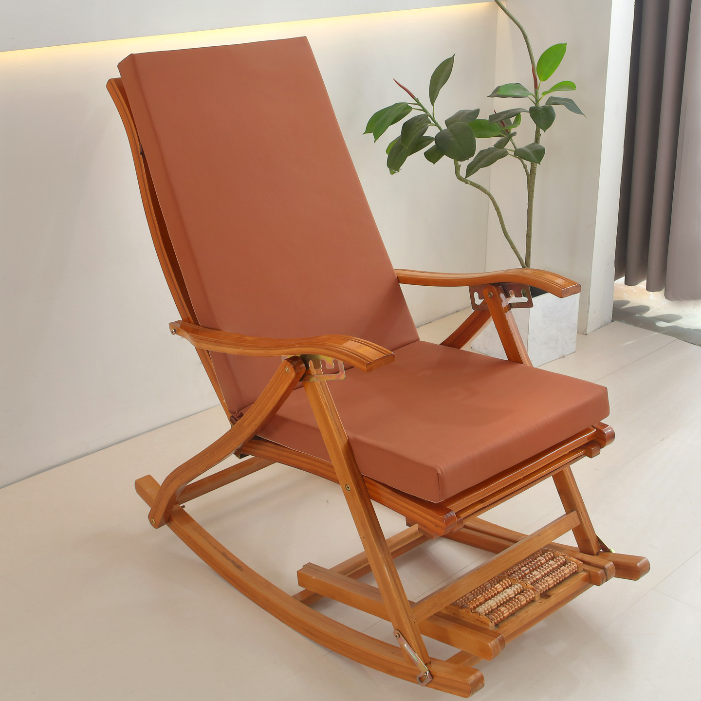 海棉可拆洗坐垫靠垫一体摇椅折叠椅藤椅坐垫木椅垫四季通用,居家布艺,椅垫,淘宝优惠券,粉丝福利购,淘宝优惠卷