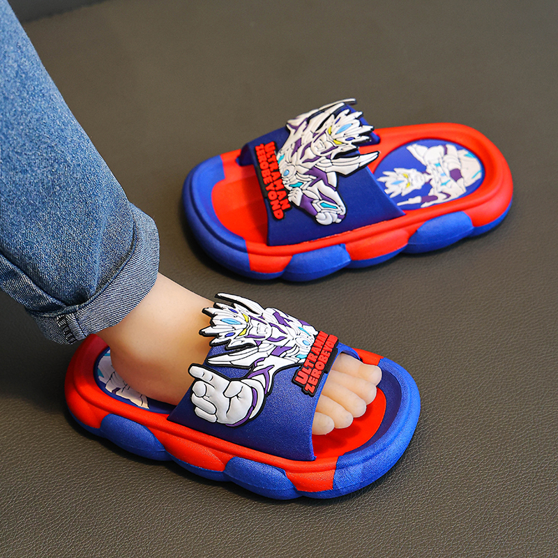 正版无限赛罗奥特曼儿童凉拖鞋男童夏季洗澡防滑软底小中大童凉拖,童鞋/婴儿鞋/亲子鞋,儿童棉拖鞋,淘宝优惠券,粉丝福利购,淘宝优惠卷