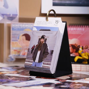 邓紫棋周边2026年日历365页桌面台历照片摆件创意礼物明星专辑GEM